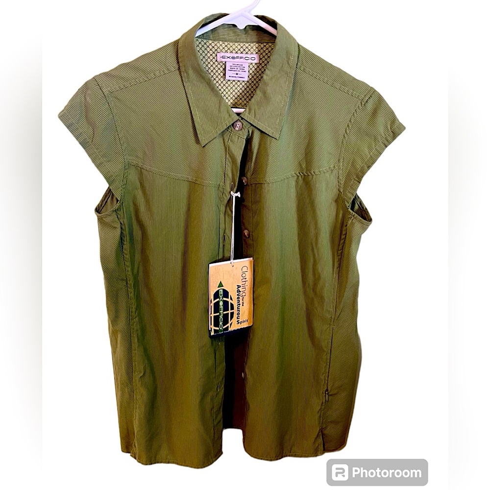 Ex Officio cap sleeve shirt M
